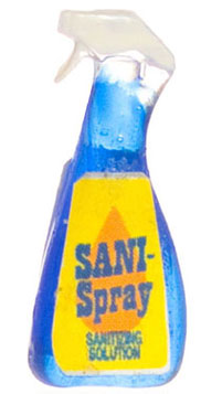 Dollhouse Miniature Sani Spray Cleaner